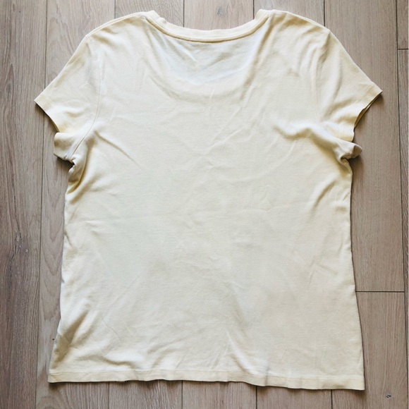 Northern Reflections Flower Garden T Shirt in Light Yellow Size XL - Picture 4 of 9